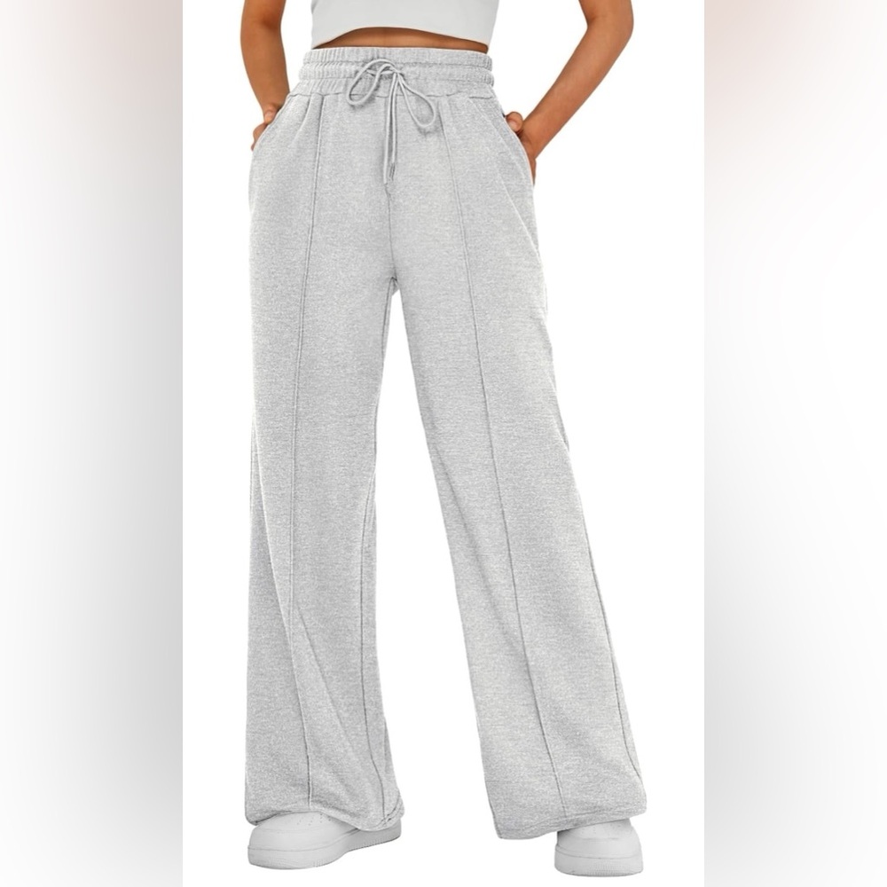 Boutique Wide-Leg Flare Sweatpants Size M Women's